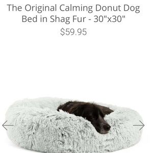 NWT Best friends by Sheri shag dog bed